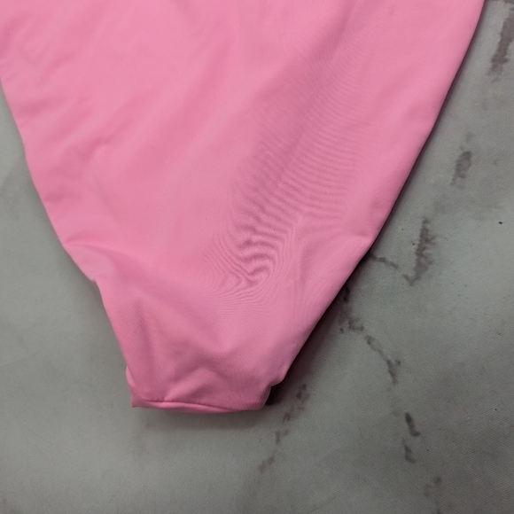 Good American Swim Bottom Women Sugar Pink Bikini High Rise Suit - Picture 7 of 8